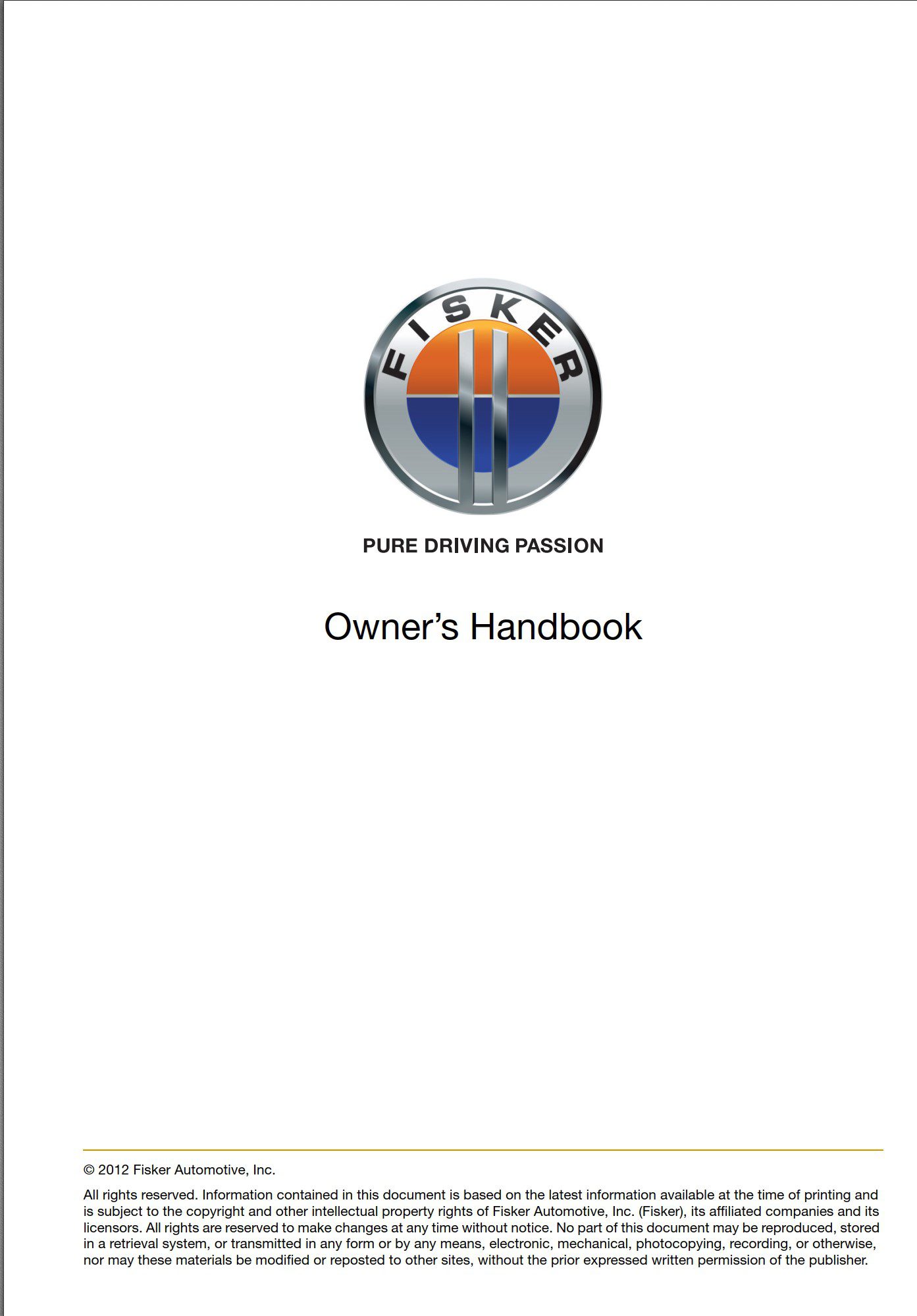 fisker karma owner handbook