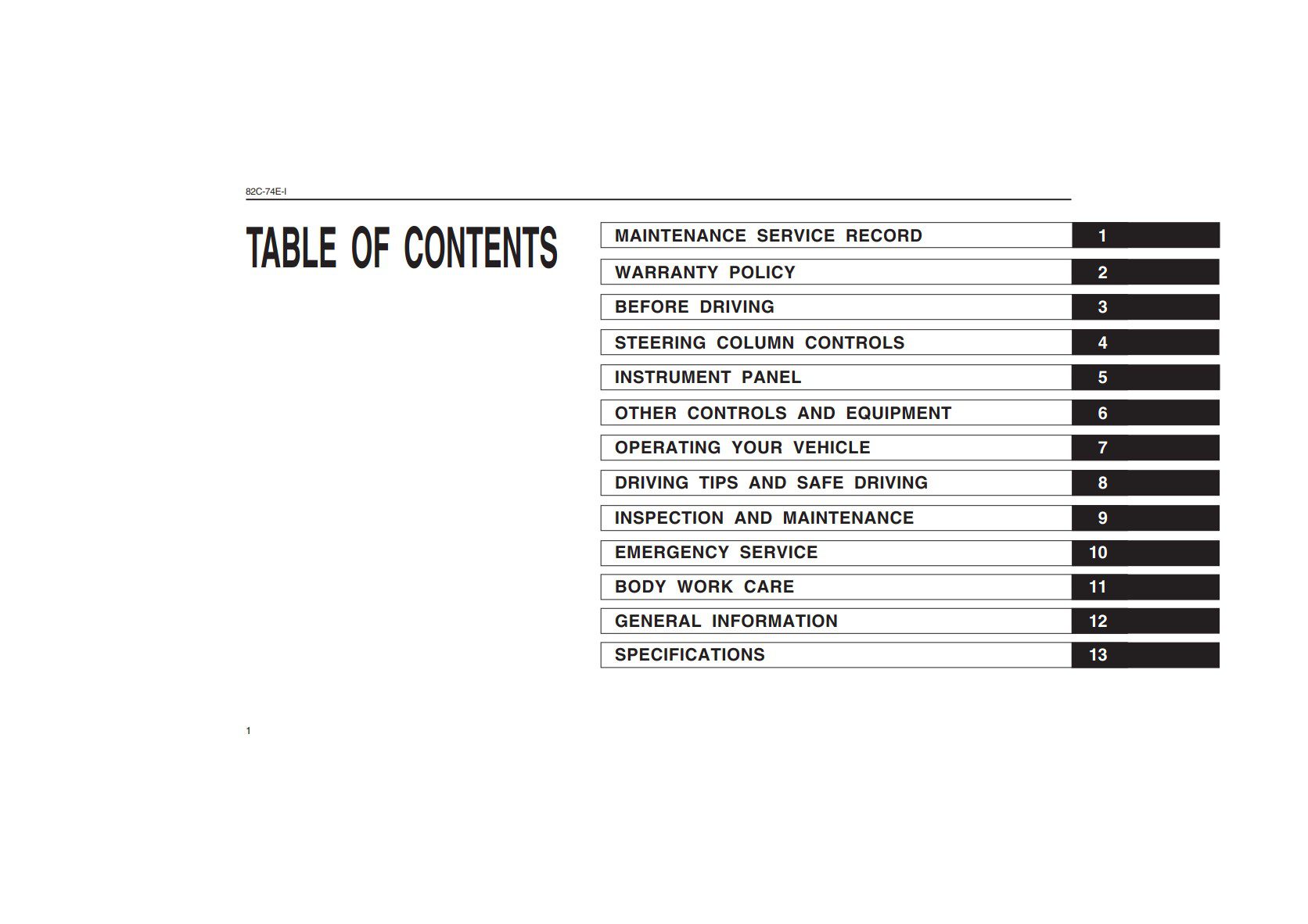 maruti gypsy owners manual