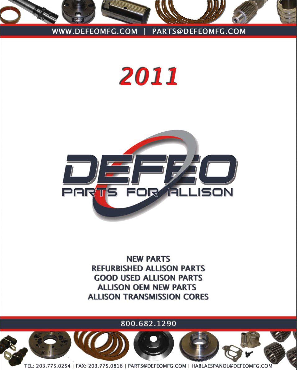 allison transmission 2011 parts catalog