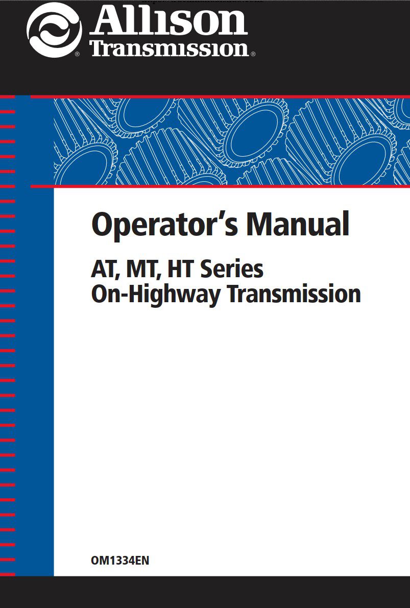 allison transmission – at, mt, ht series on highway transmission