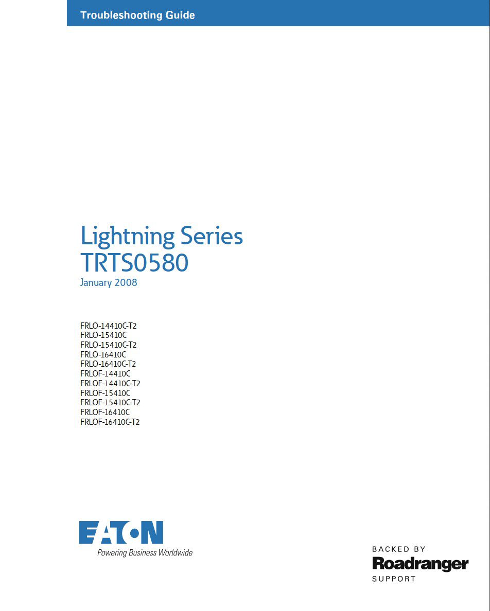 eaton frlo 14410c transmission service manual