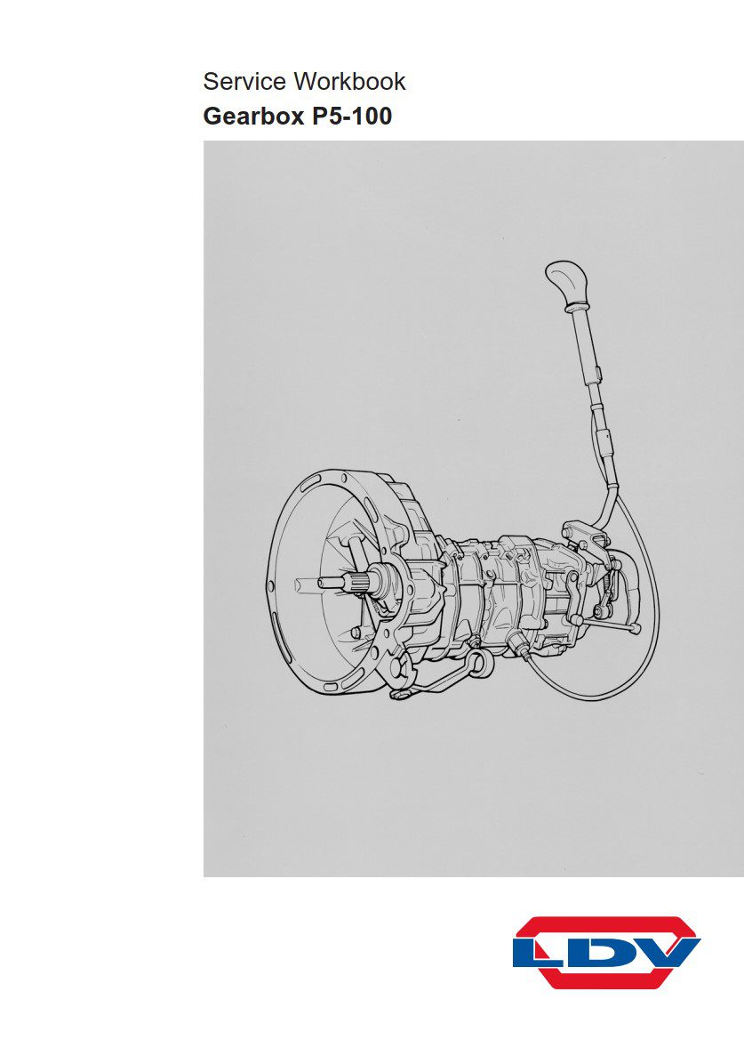 ldv gearbox 5p 100 manual