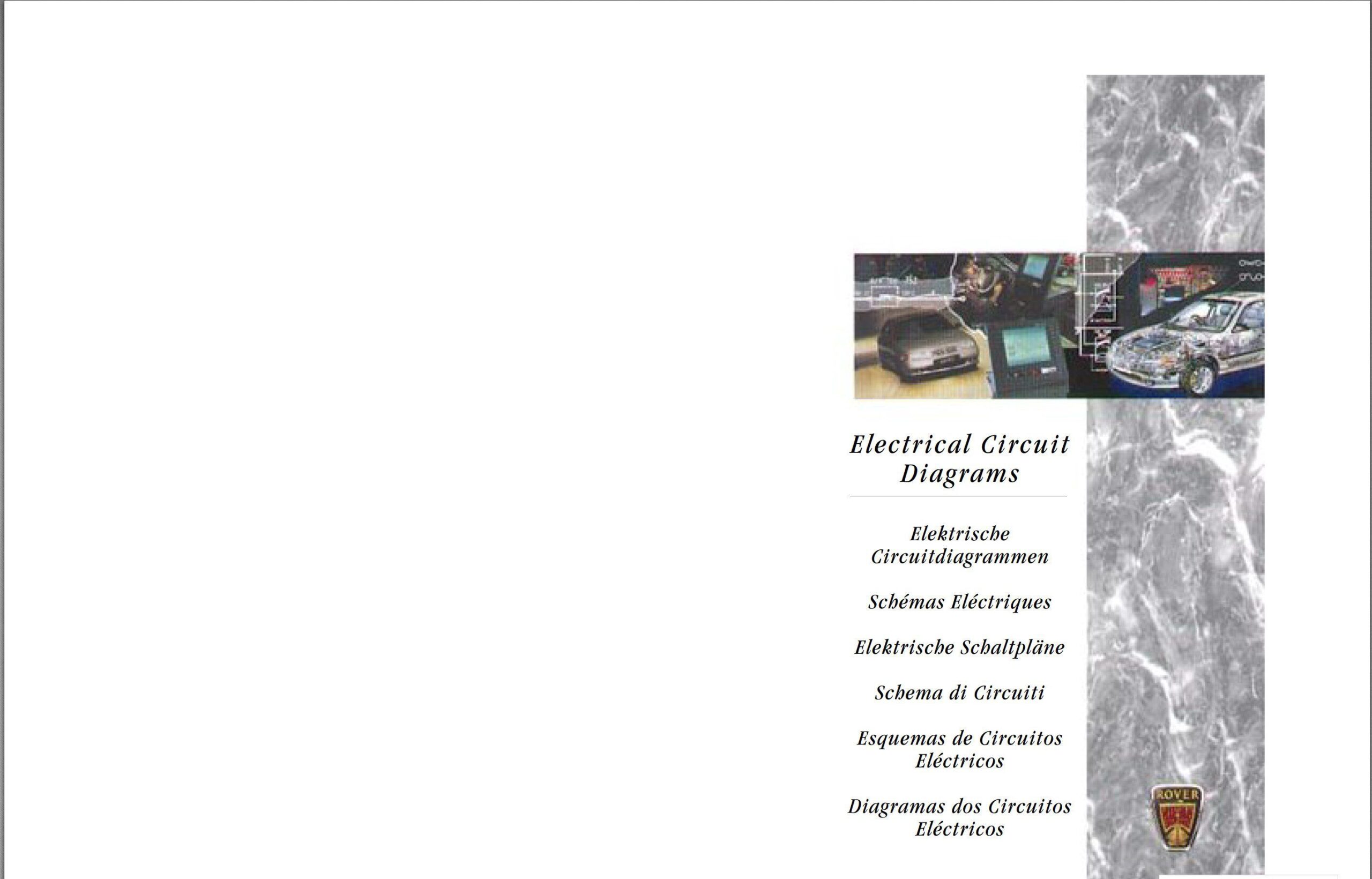 rover 200 1998 electric diagrams