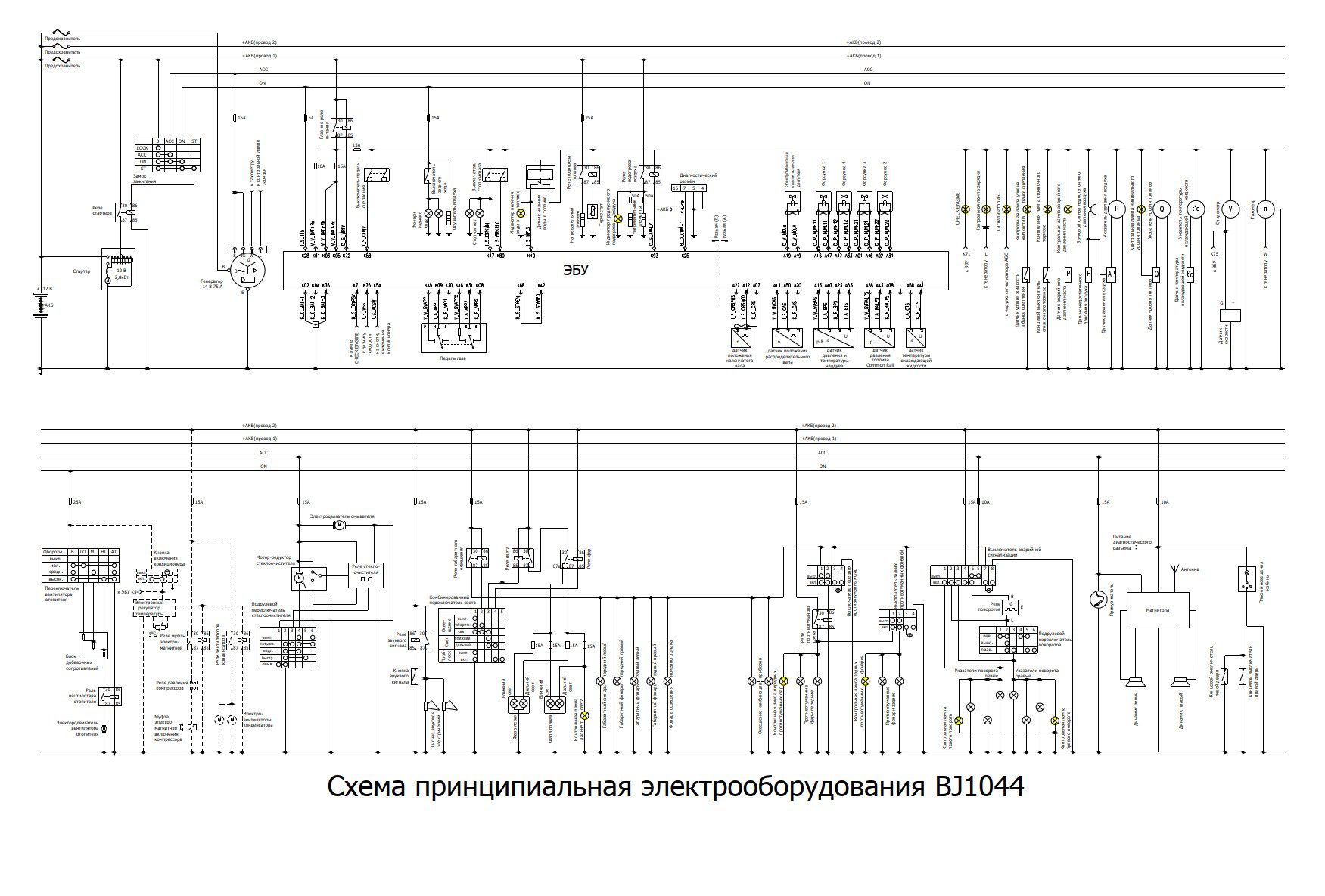 schematic wiring diagram baw bj1044 euro 3