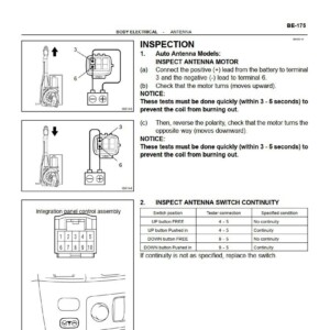 toyota land cruiser 1998 1999 2000 2001 2002 2003 2004 2005 2006 2007 electrical wiring diagram