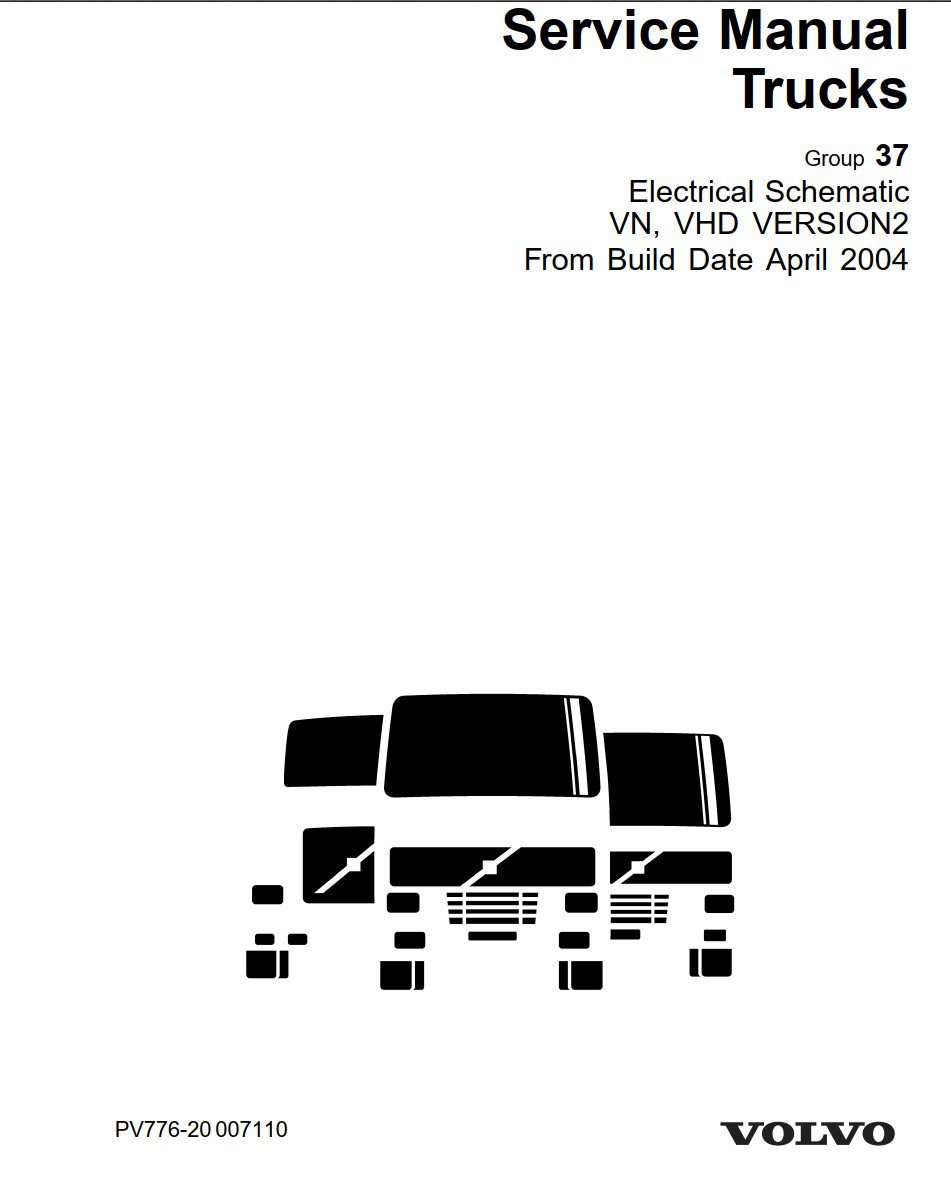 volvo fm9, fm12, fh12 version2 2004 electrical schematic