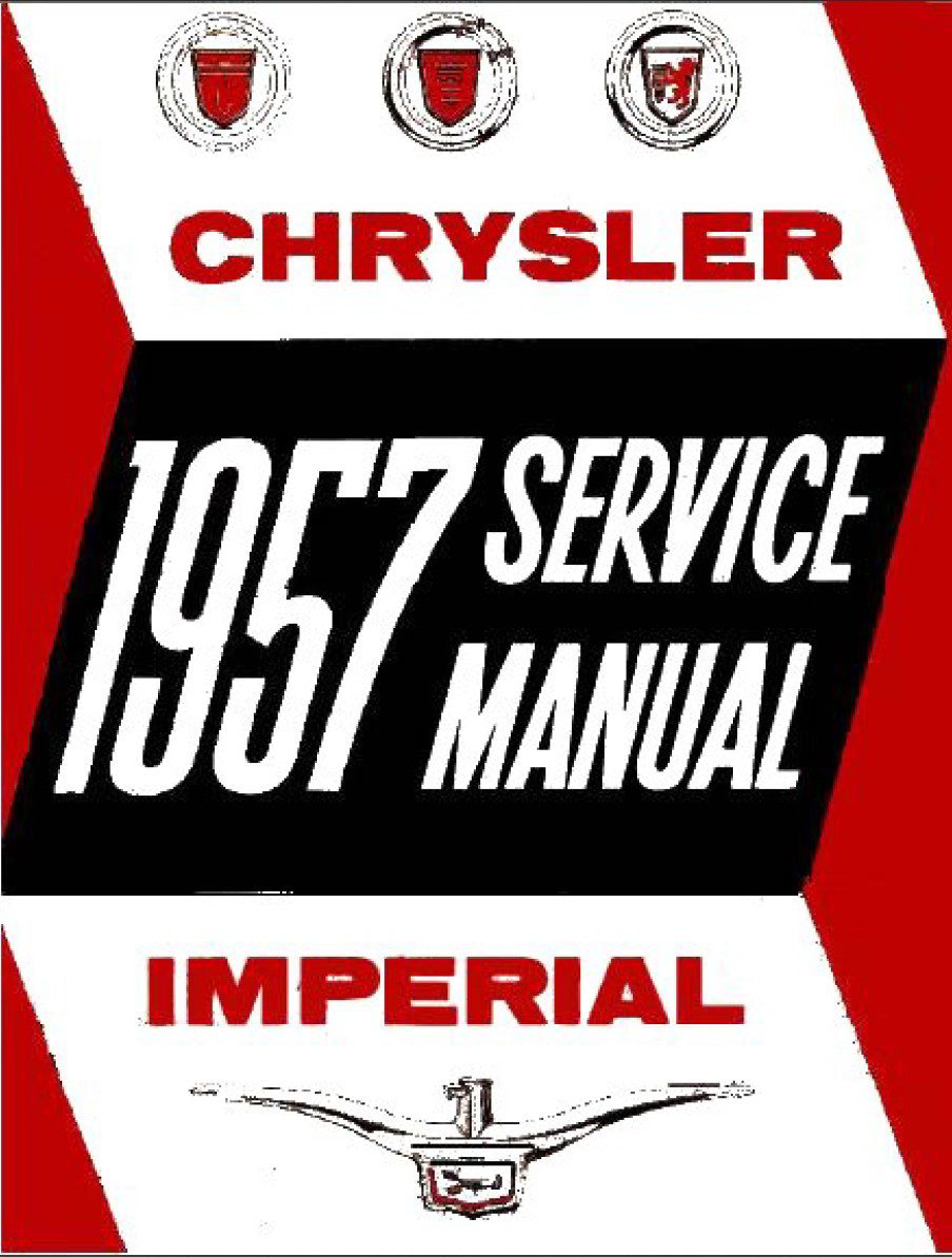 chrysler imperial 1957 workshop manual