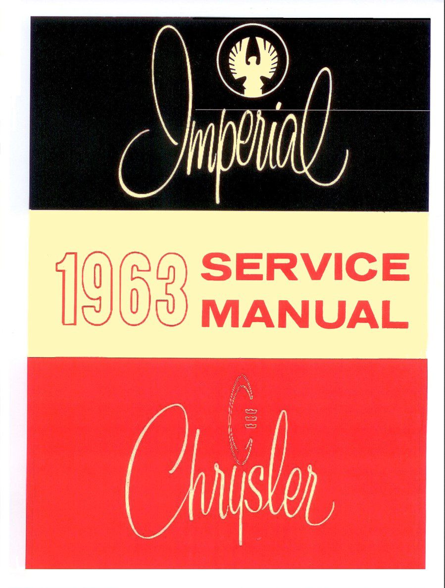 chrysler imperial 1963 workshop manual