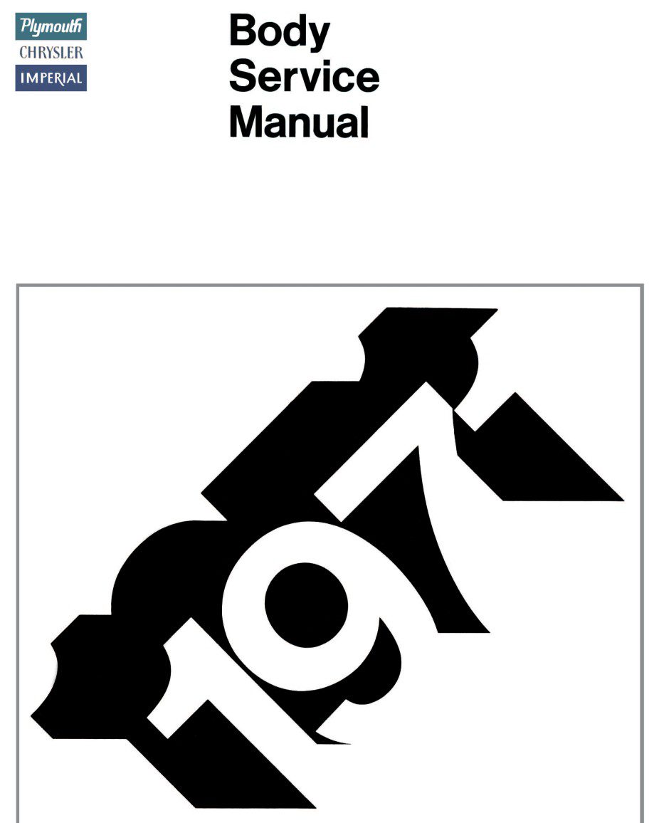 chrysler imperial 1971 workshop manual