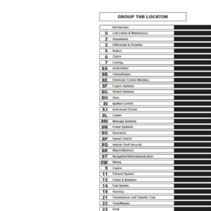 dodge dakota 2005 workshop manual