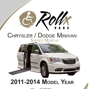 dodge minivan 2011 2014 chrysler serice manual