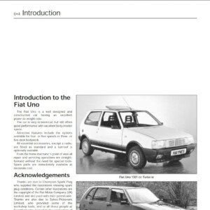 fiat uno 1996 workshop manual