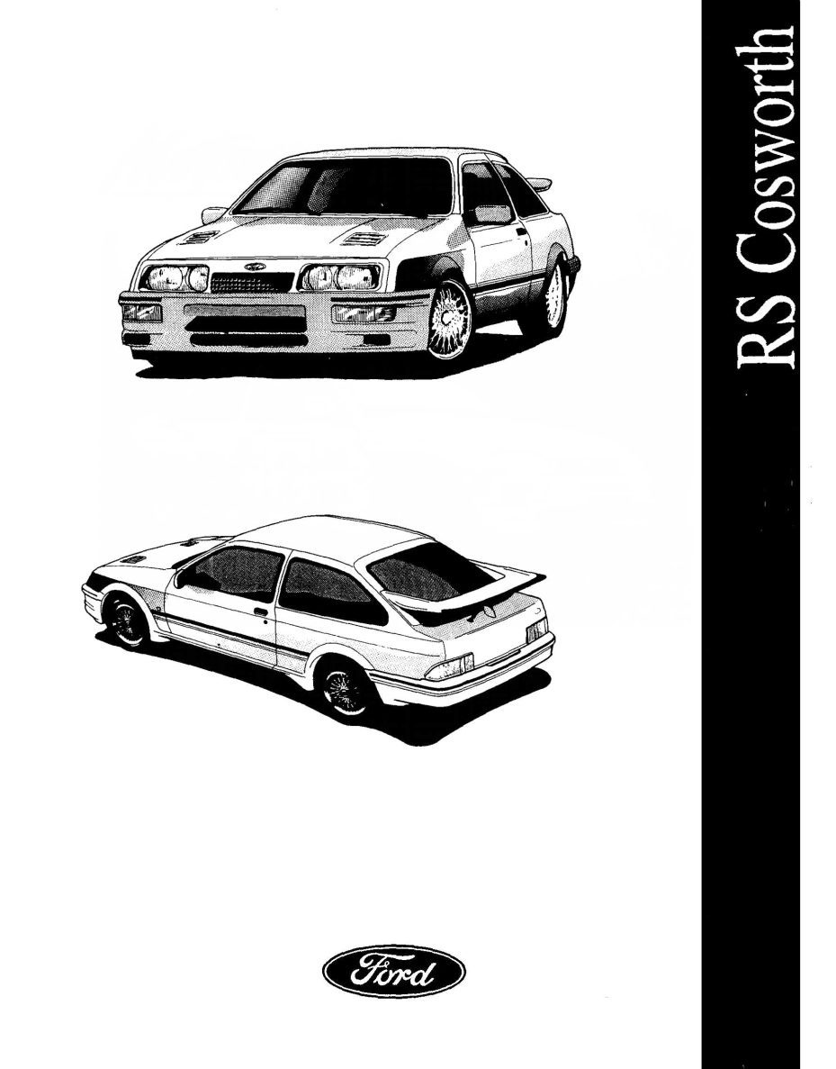 ford sierra 1985 rs cosworth workshop manual