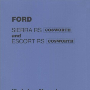 ford sierra and escort workshop manual