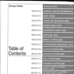 ford taurus 1992 workshop manual