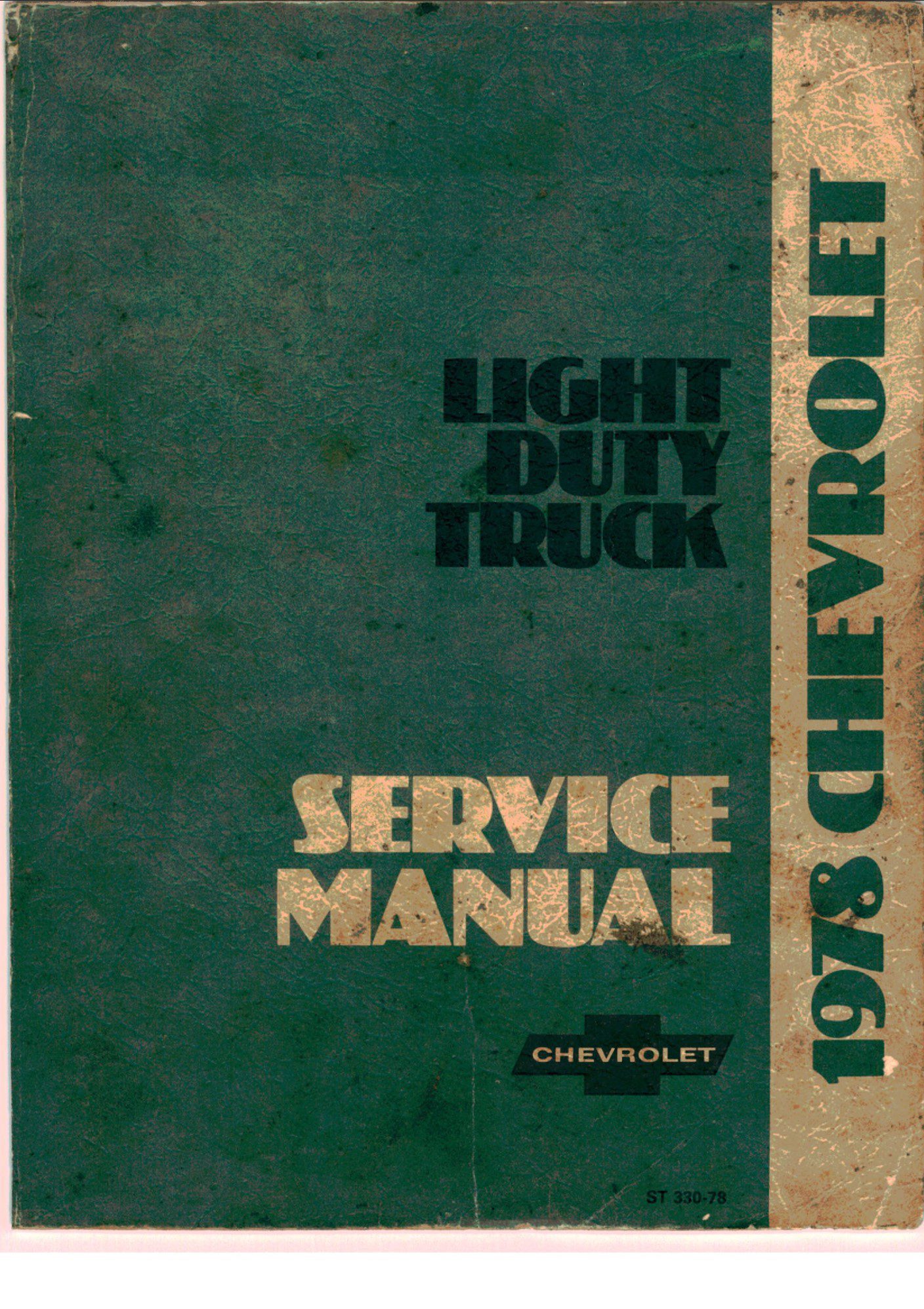 gmc vandura 1978 workshop manual