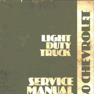 gmc vandura 1980 workshop manual