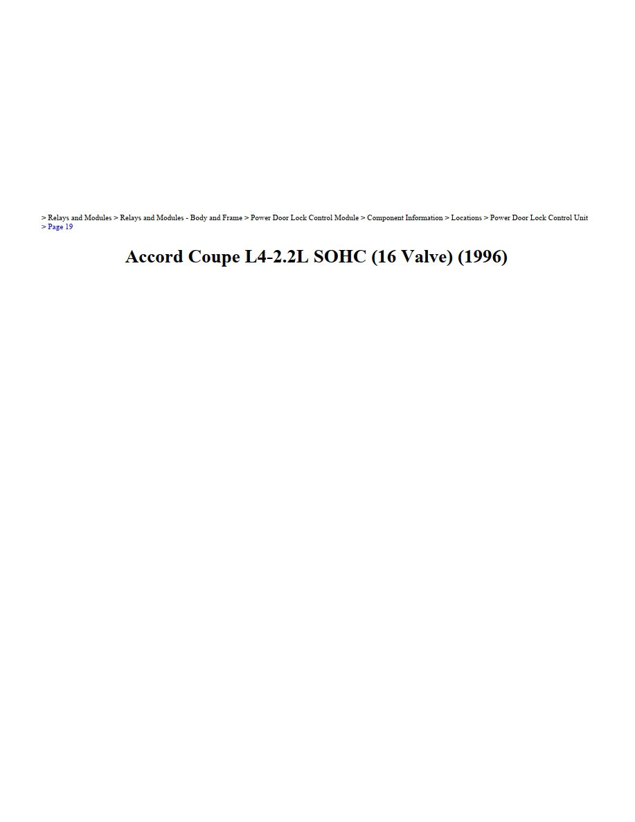 honda accord 1996 2.2l sohc workshop manual