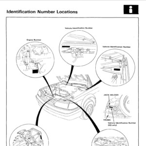 honda crx 1989 workshop manual