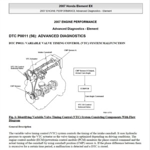 honda element 2007 workshop manual