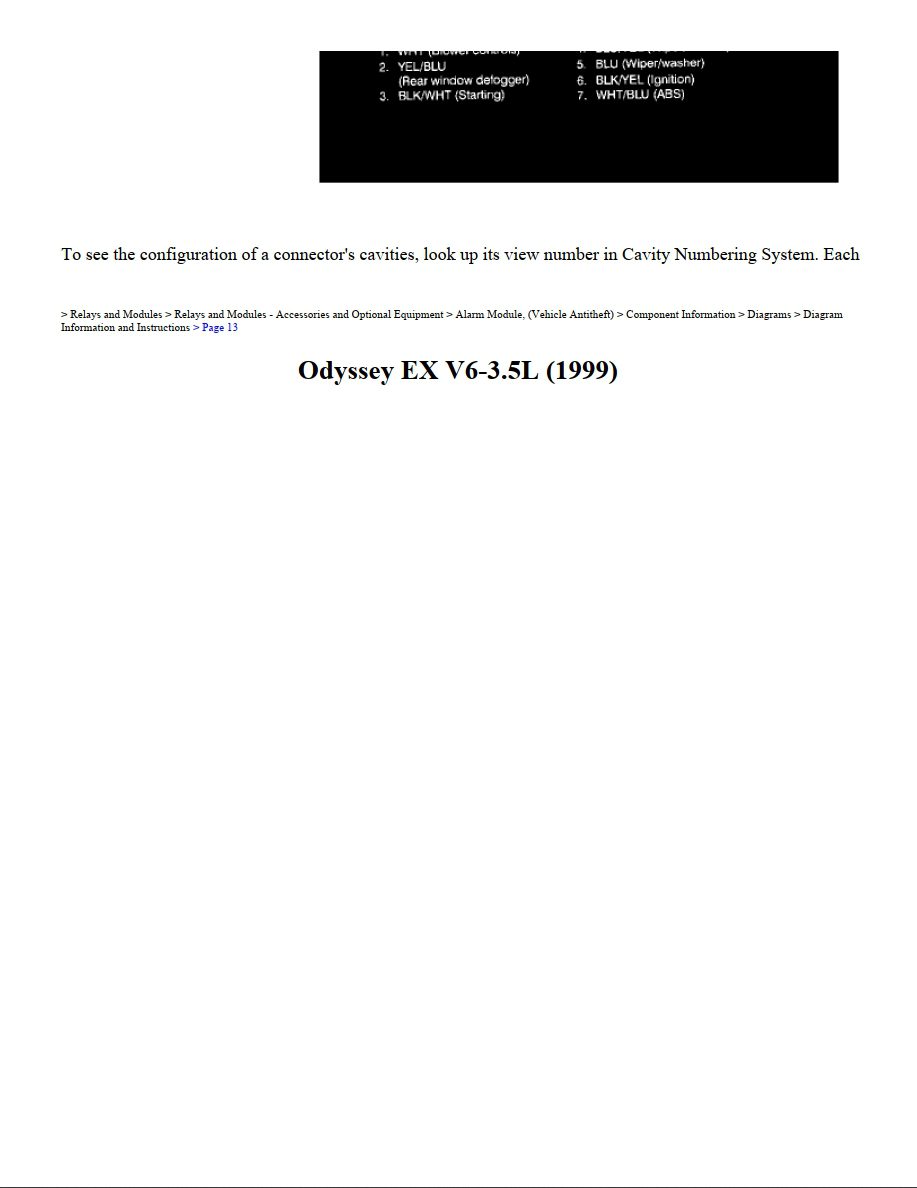 honda odyssey 1999 3.5l workshop manual