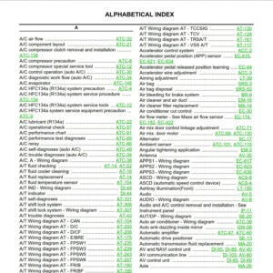 infinity m35 2004 workshop manual