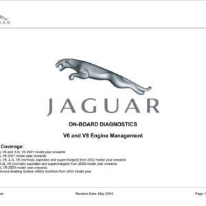 jaguar x type 2001 on board diagnostics