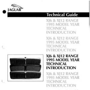 jaguar xj12 1995 technical guide workshop manual