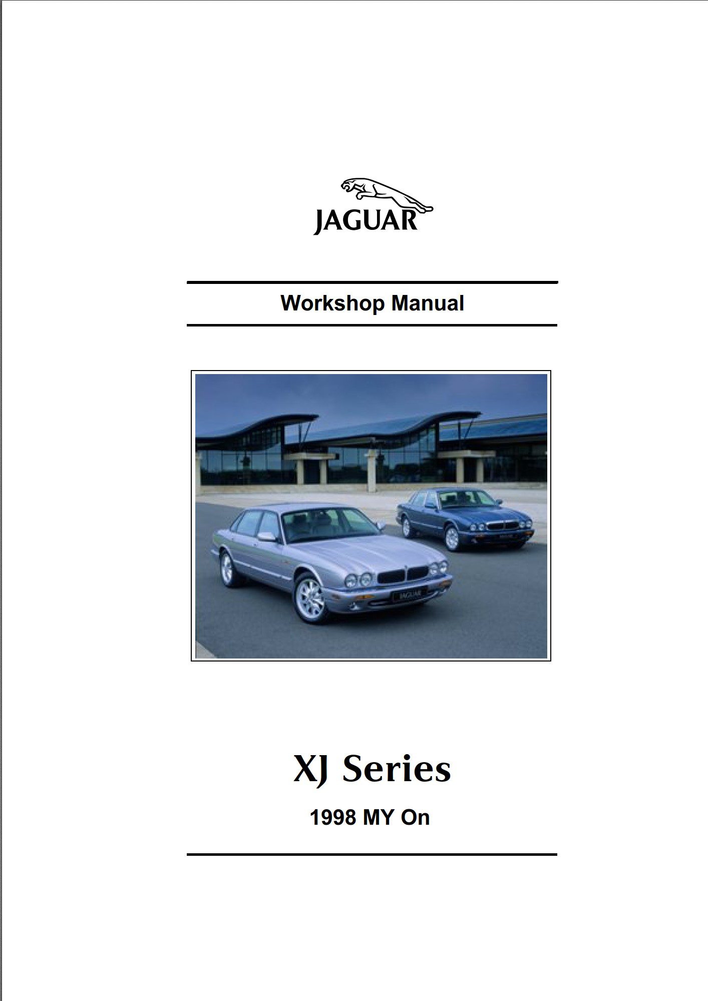 jaguar xj8 1998 workshop manual