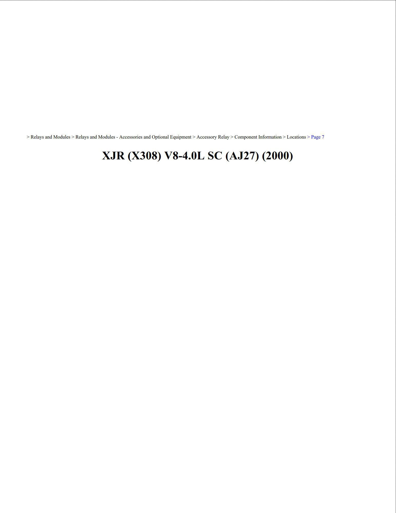 jaguar xjr 2000 v8 4.0l workshop manual