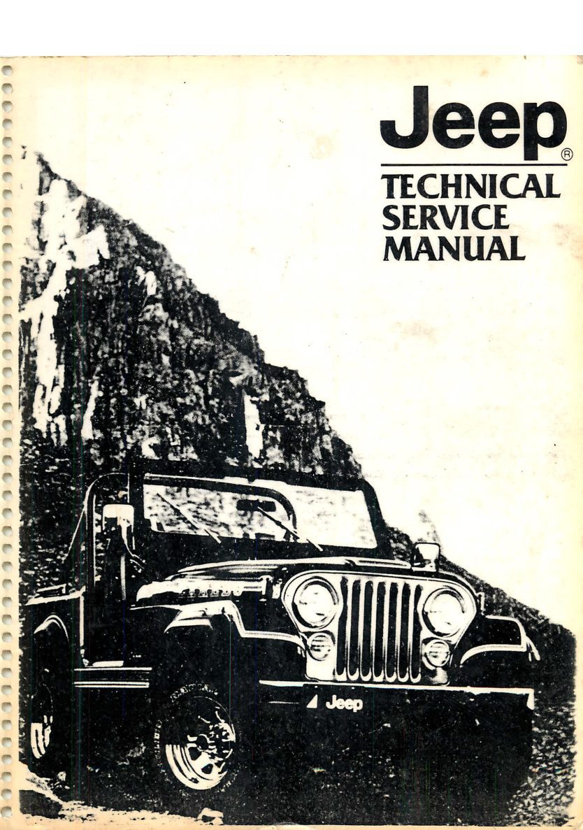 jeep cherokee 1982 workshop manual