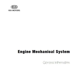kia carnival 2009 2.9l diesel supplement workshop manual