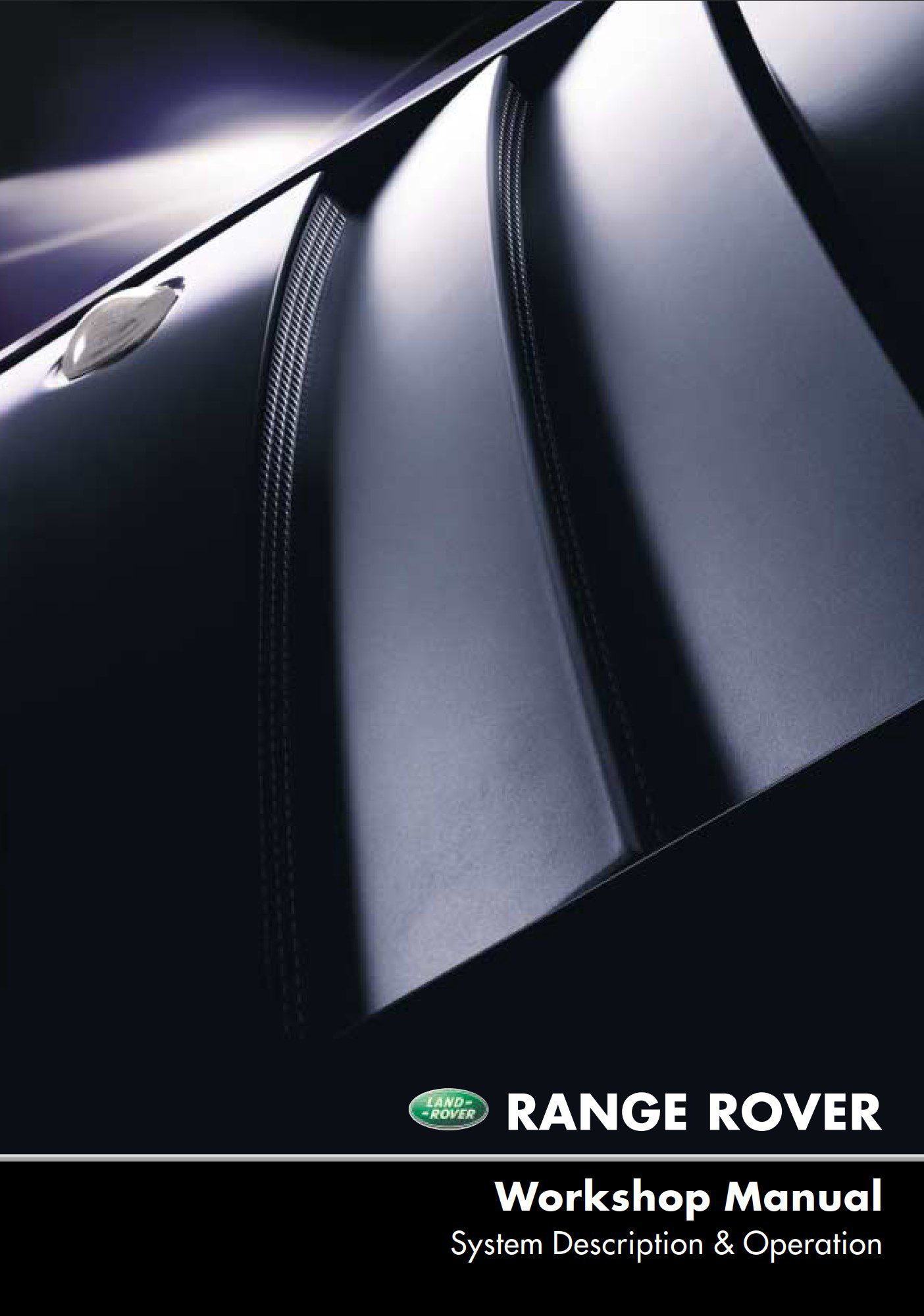 land rover range rover 2002 l332 workshop manual