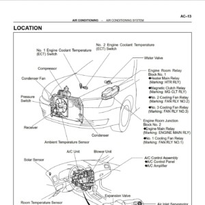 lexus es300 2007 workshop manual