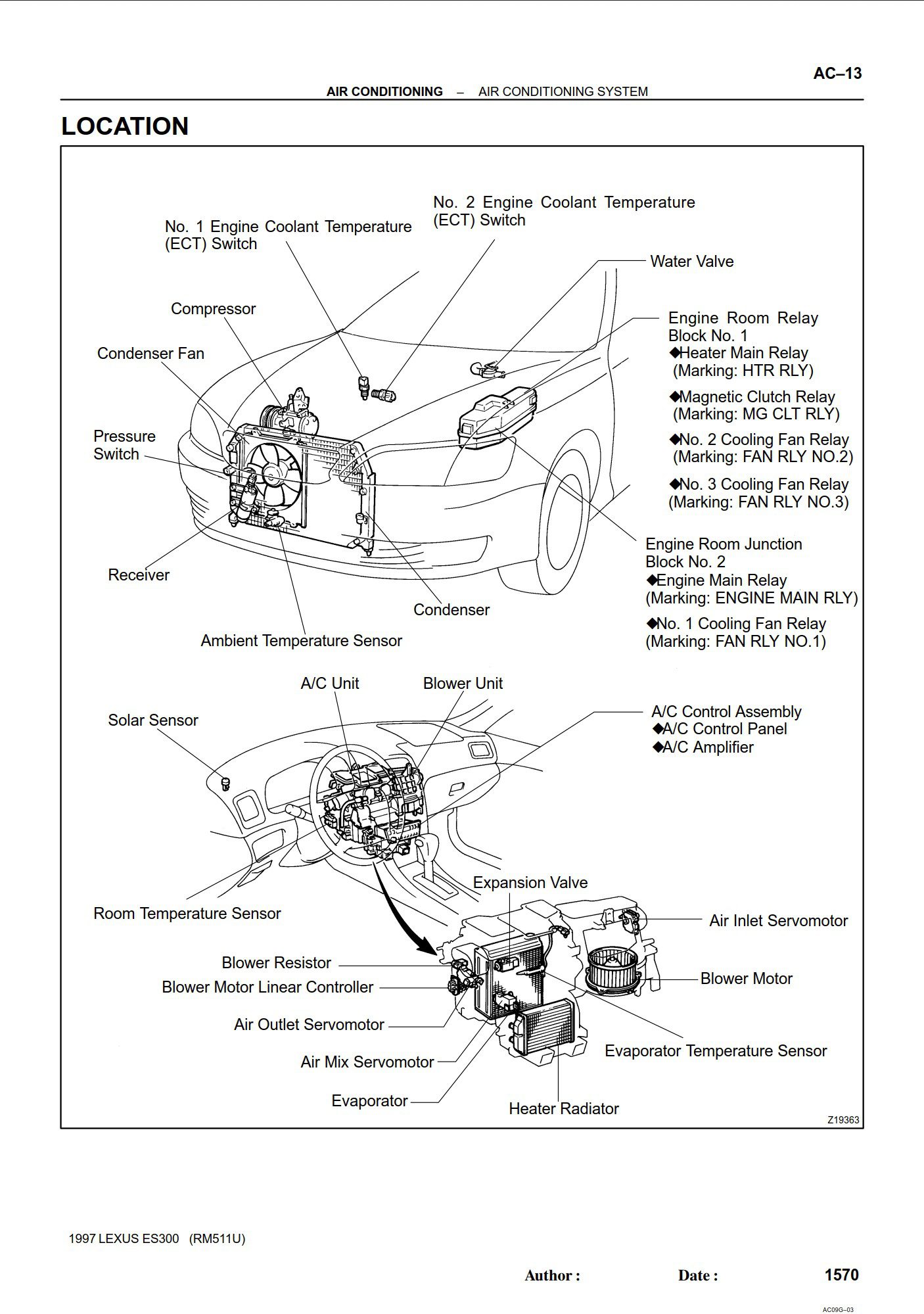 lexus es300 2007 workshop manual