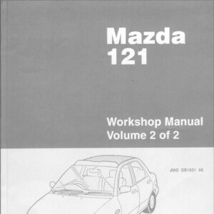 mazda 121 1990 workshop manual vol 2
