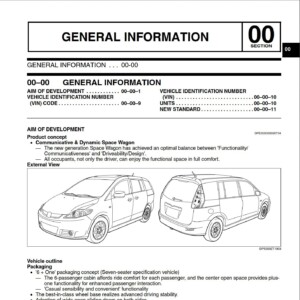 mazda 5 2005 workshop manual