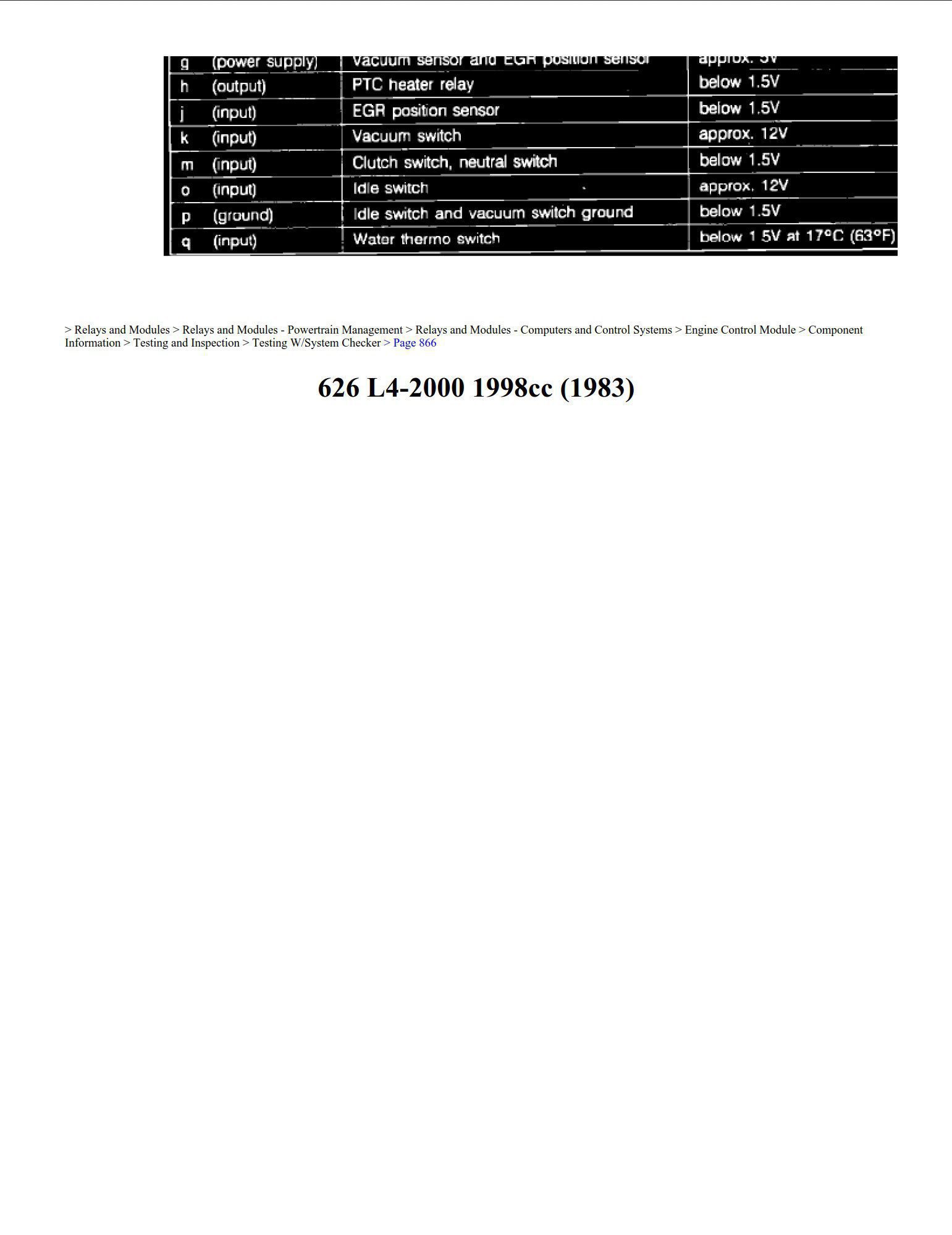 mazda 626 1983 1998cc workshop manual