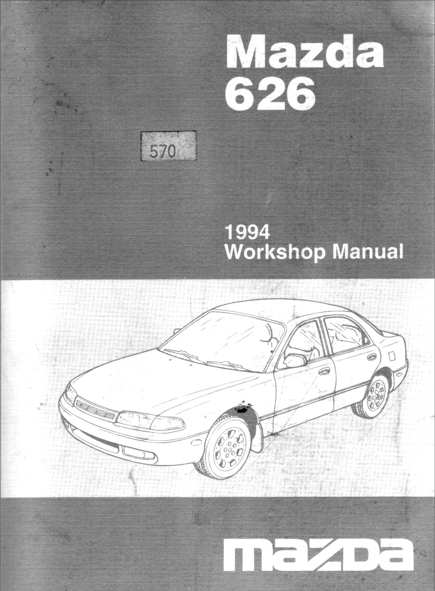 mazda 626 1994 workshop manual