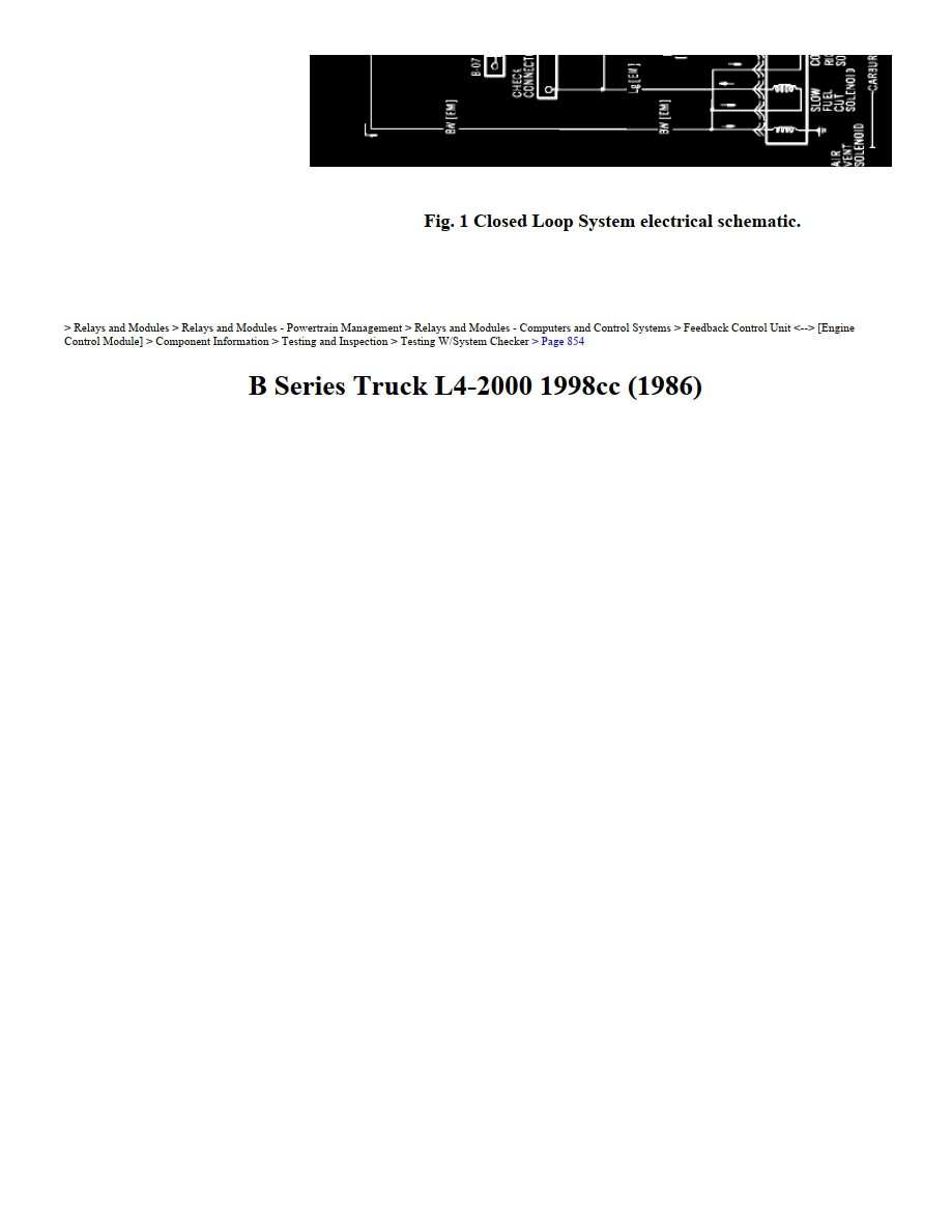 mazda b series 1986 1.8 workshop manual