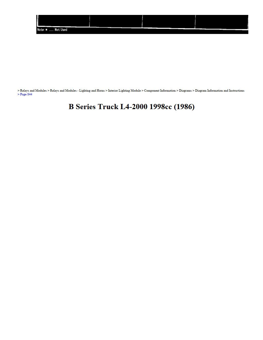mazda b series 1986 1998cc workshop manual