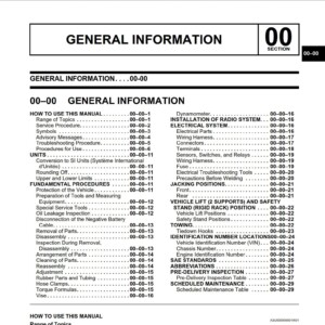 mazda protege 2002 workshop manual