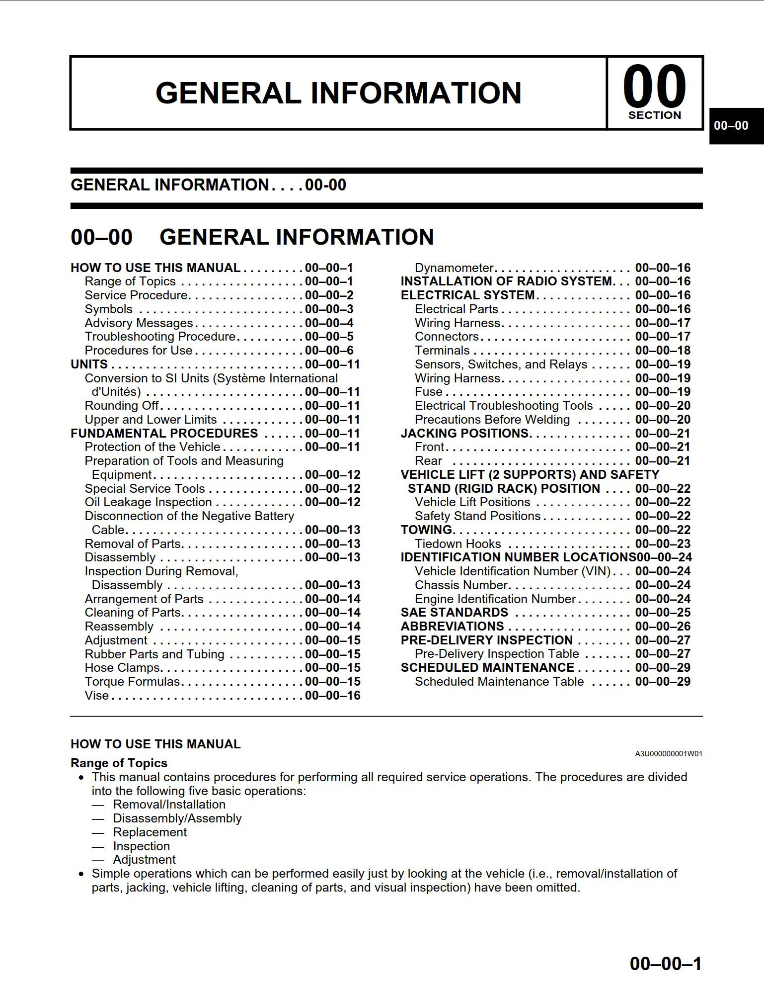 mazda protege 2002 workshop manual