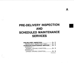 mazda rx 7 1990 workshop manual