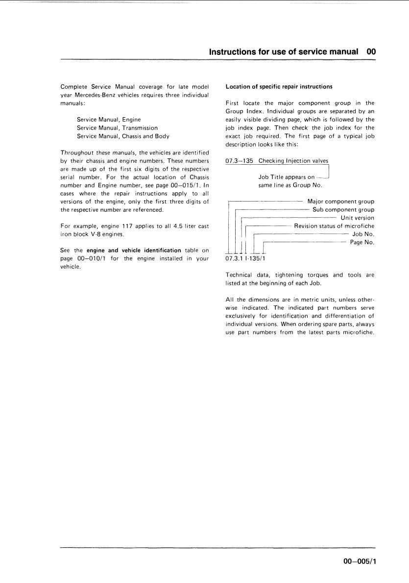mercedes 280 1972 1973 workshop manual