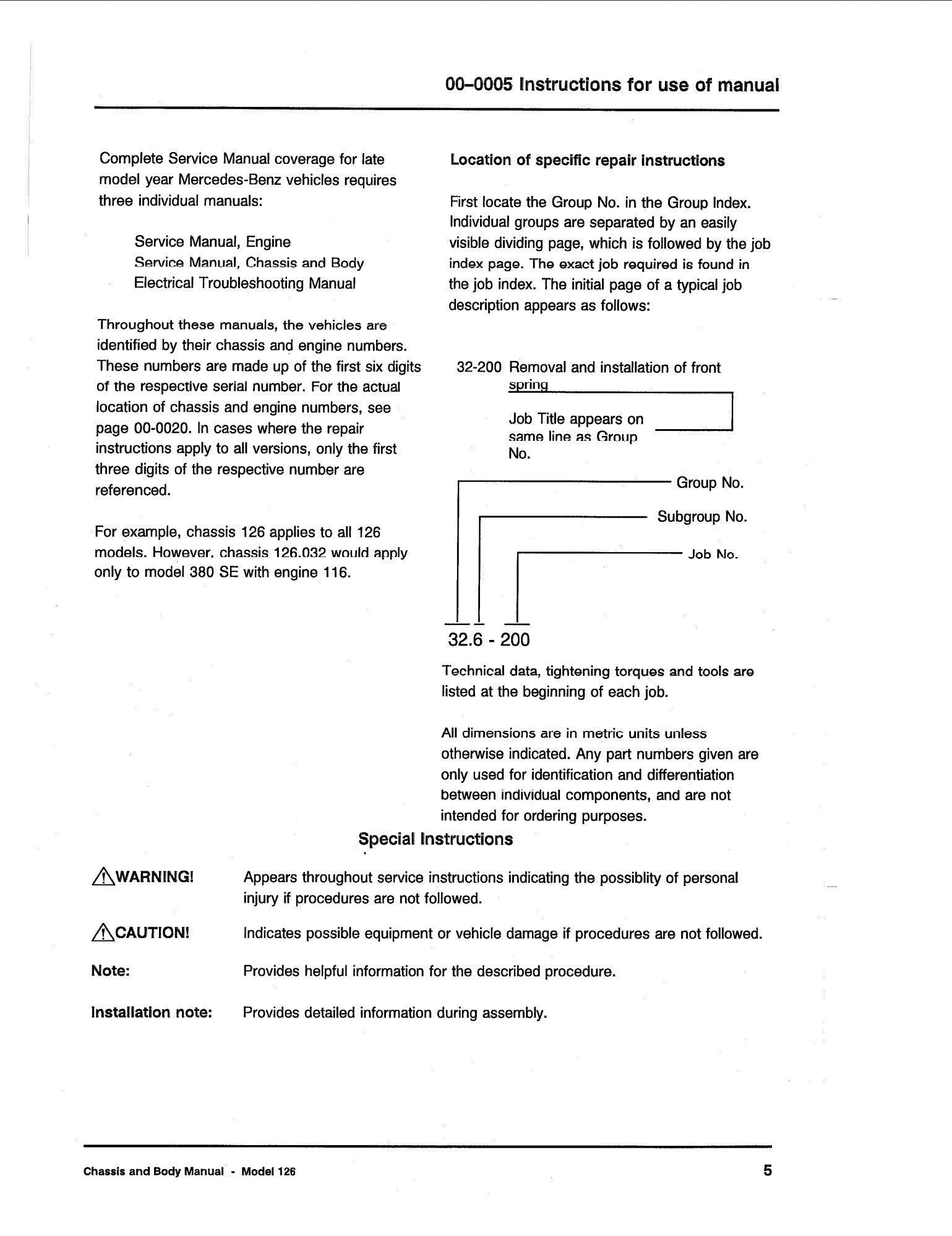 mercedes 380 1981 1991 workshop manual