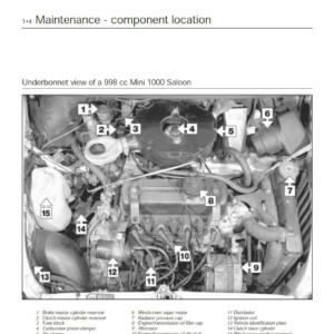 mini 1000 1969 2001 workshop manual