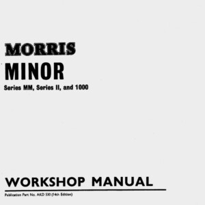 mini 1000 1970 workshop manual