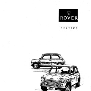 mini cooper 1992 1996 workshop manual
