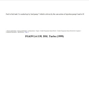 mitsubishi fuso 1999 3.9l dsl turbo workshop manual